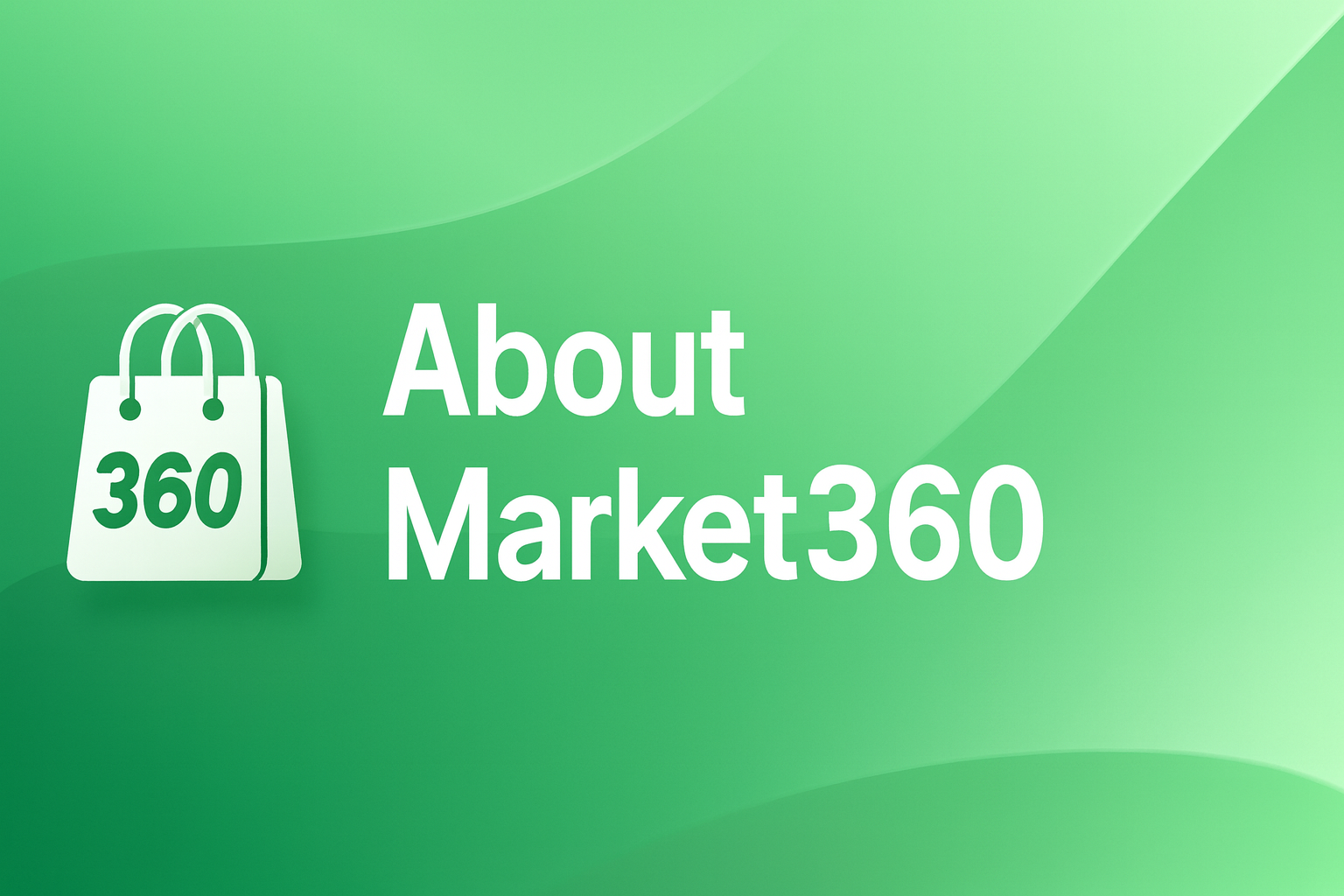 Market360 Terms and Conditions